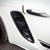 Porsche 718 Cayman 2018- Carbon Fiber Side Fender Air Outlet Vent Cover fit