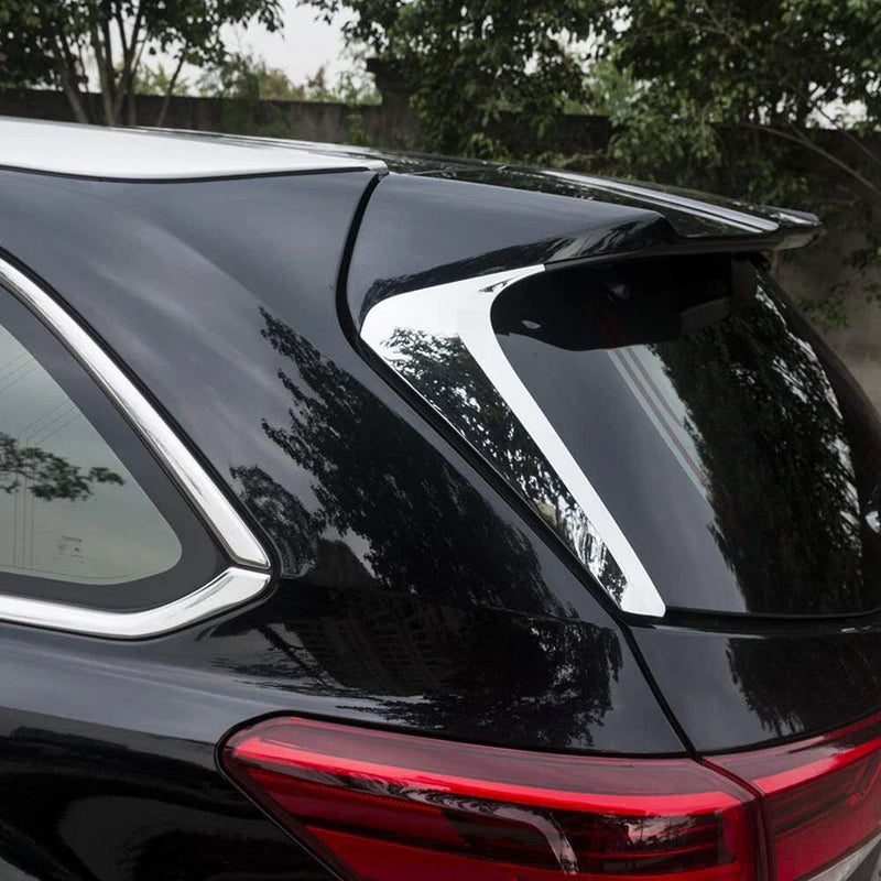 14-19 Toyota Highlander Rear Window Side Spoiler Wing Cover Trim