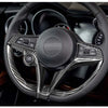 Alfa Romeo Stelvio 2017-19 Gloss 100% Carbon Fiber Steering Wheel Cover Kit