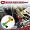 Bosuer Cheetah Gold Tone Green Foldable Shifter Lever