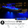 Boat 12 x LED Cabin Deck Courtesy Light Stern Transom Lights Waterproof
