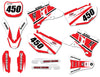 Yamaha YZF 450 YZ450F Graphics Kit Retro Stickers (2003-2005)