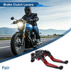 Yamaha YZF R1 Black / Red Handle Adjustable Brake Clutch Levers (2015–2022)