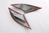 Honda Accord Carbon Fiber Front Fog Light Tail Lamp Lid Cover Trim (2023)
