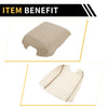 Ford F-150 2015-2020 Microfiber Leather Beige Console Lid Armrest Cover