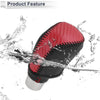 Toyota Camry Red Carbon Fiber Gear Shift Knob Cover (2019-2022)