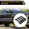 Ford F-150 (2015-2023) Carbon Fiber Pattern 4pcs Exterior Door Handle Covers