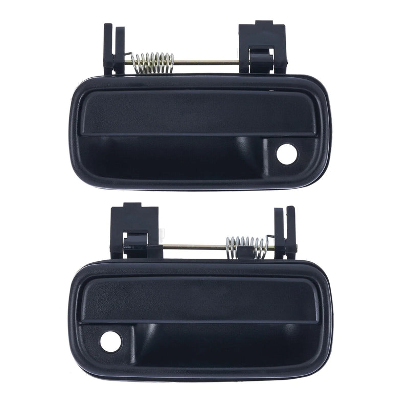 Toyota Hilux 2 x Front Left & Right Door Handles Outer Black (1997-2005)