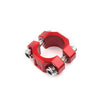 Universal Brake Clutch Perch Red CNC Rotating Bar Clamp 22mm 7/8"