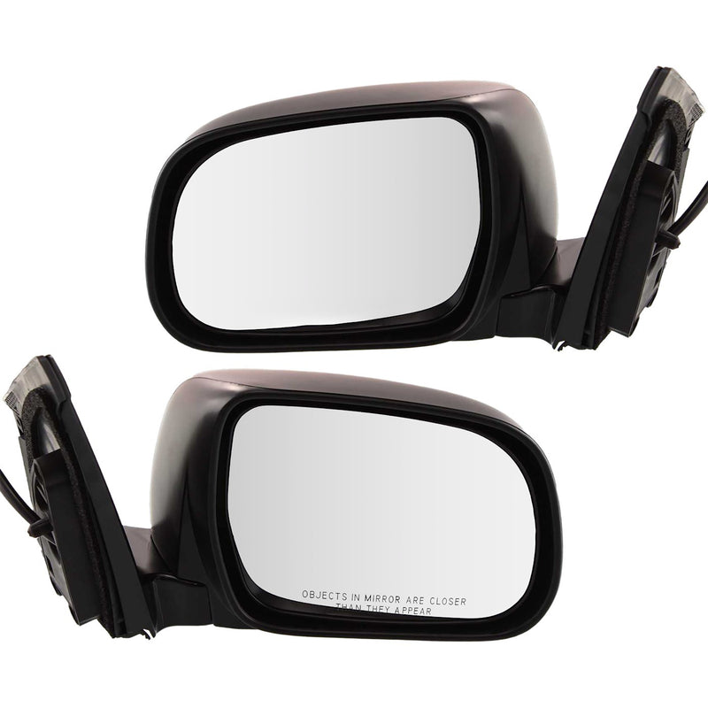 Power Heated Memory Mirror LH & RH Pair Set of 2 for