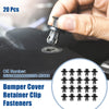 Hyundai Sonata Bumper Cover Retainer Clips 20 x (2011-2014)