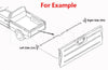 Isuzu TFR / Vauxhall Brava / Holden Rodeo Rear Tailgate Lock Latch (1997-2004)