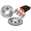 Mitsubishi Pajero Sport QE Front Disc Brake Rotors + Pads (2015 - 2017)