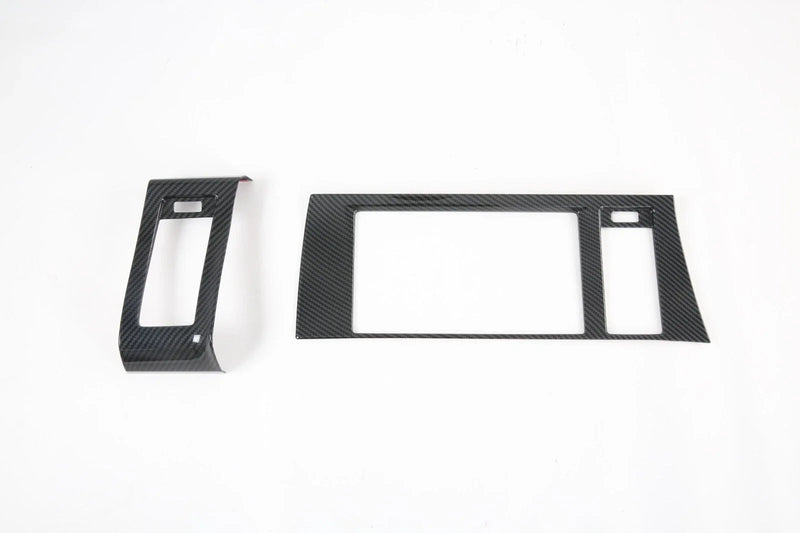 Toyota Sienna Center Vent Air Outlet Carbon Fiber Cover Trim (2015-2020)