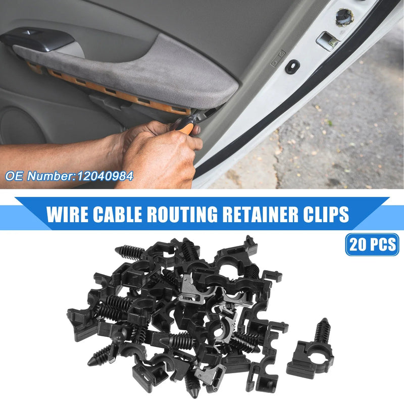 Buick Skylark 20 Pcs Wire Cable Routing Retainer Clips (1992–1998)