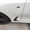 BMW 3-Series G20 / G21 2X Carbon Look Add-On Side Fender Vent Duct Trims