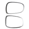 Mini Cooper S F55 F56 F57 2 x Chrome Rear Tail Light Trim Rings (2014-2018)
