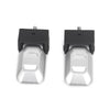 Jeep Wrangler JL, Gladiator Silver Hood Lock Latch (2018-2021)