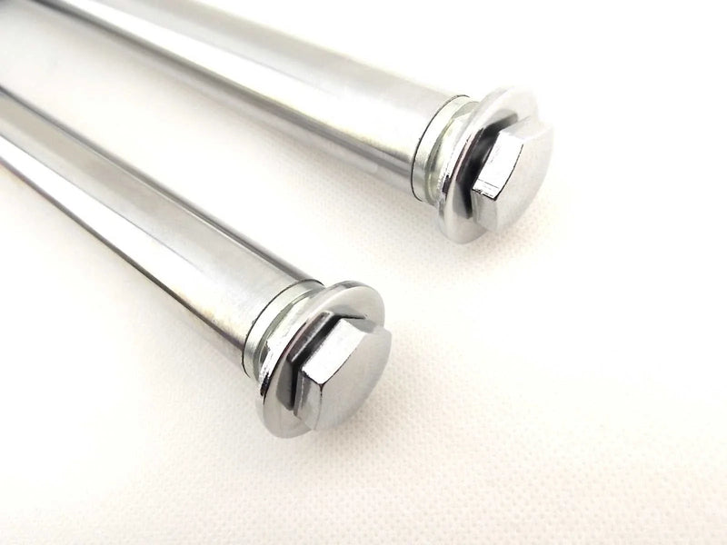 JBS PY50 Red Front Fork Leg Set LH RH Suspension Shocks (All Years)