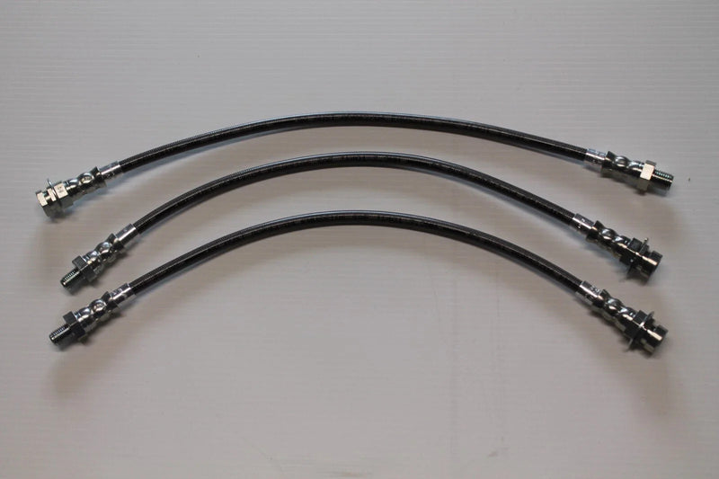 R, S, AP5, AP6, VC, VE, VF, VG, VH Valiant Braided Brake Hose Set (3)