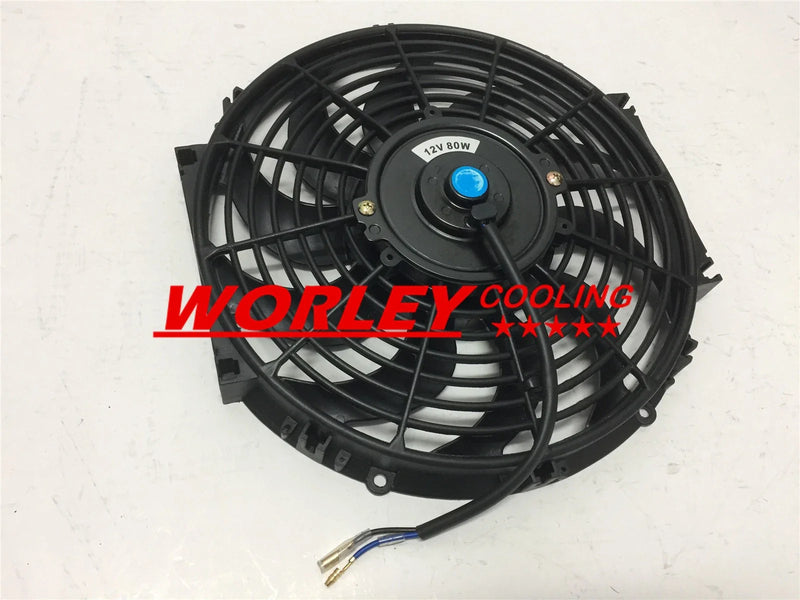Toyota Corolla KE30 KE38 KE55 KE70 Aluminum Radiator & Fan (1974-1985)