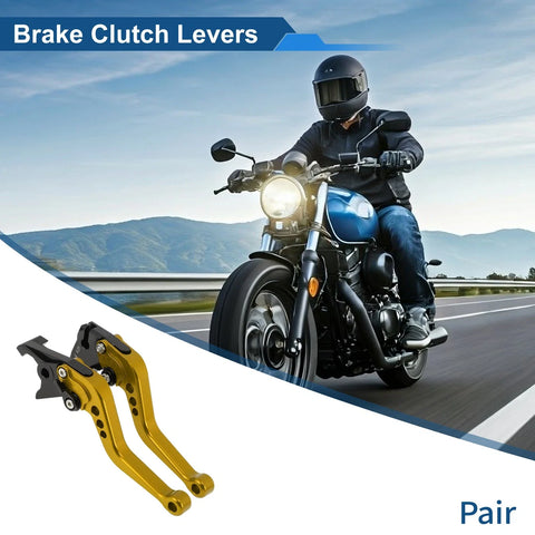 Kawasaki ZX6R / ZX636R / ZX6RR Brake Clutch Levers / Adjustable Short