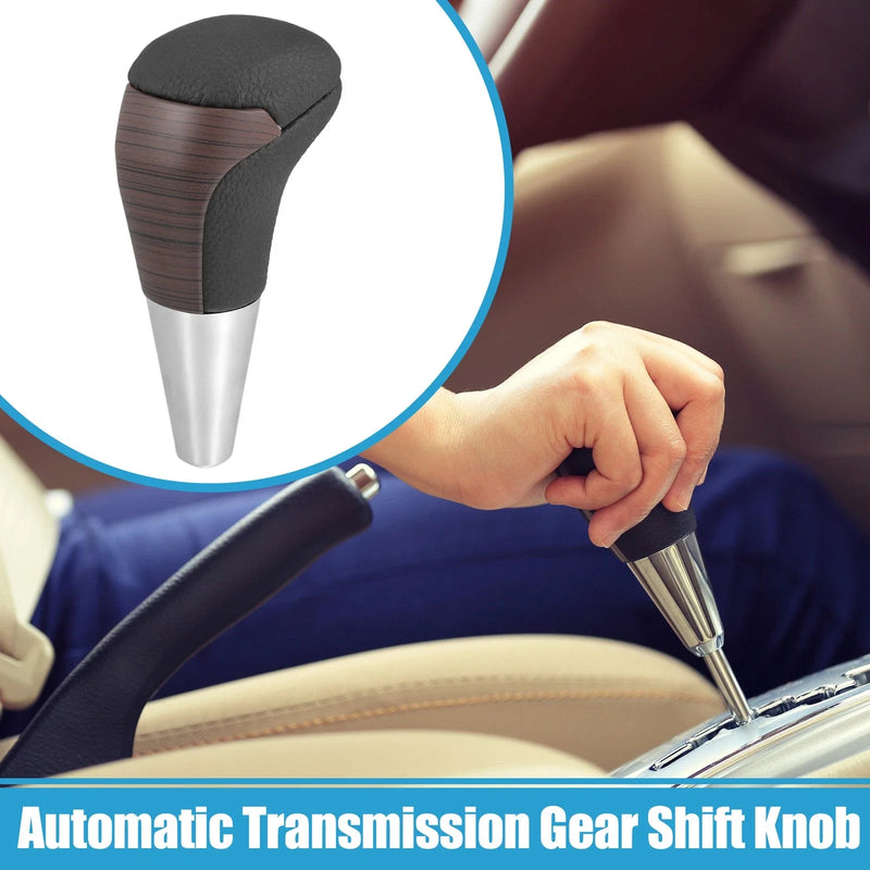 Toyota Wood Grain Automatic Gear Shift Knob Cover