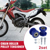 Motorcycle Mini Bike ATV 2 x Set 8mm Chain Roller Pulley Tensioner