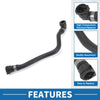 BMW 230i 2.0L (2017-2020) Rubber Black 1 x Piece Heater Hose
