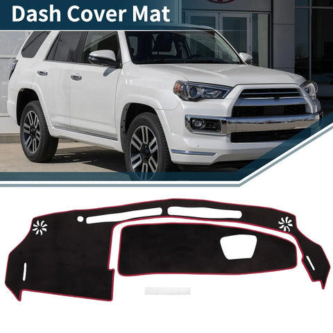Suzuki WagonR MH35S / 55S Sun Protector Black Red Dashboard Cover Mat (2012-2022)