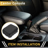 Jeep Wrangler Microfiber Leather Black Armrest Cover (2007-2023)