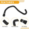 BMW 3 Series E46 (2000 - 2007) Rubber Black HVAC Heater Hose