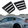 Dodge Charger Car Window Blinds Quarter Louver Covers (2011-2021)
