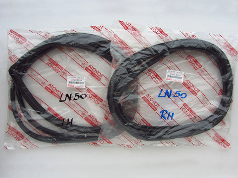 Toyota Hilux Hero LN50 LN56 Surf 4Runner Weatherstrip Rubber Seal (1983-1988)