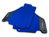 Ferrari 360 Modena 1999-2005 - AutoWin Brand, Carbon Fiber Blue Floor Mats