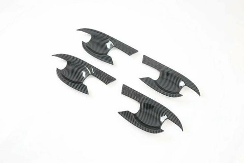Nissan Navara NP300 D23 Carbon Door Handle Bowl Cover Trim (15-21)