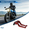 Honda X11 (1999-2002) - Solid Red Adjustable Brake Clutch Levers