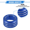 Toyota 4Runner 5 Pcs Blue AC Climate Control Knob Rings (2010–2022)
