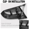 BMW 3 Series F30 F31 F20 Carbon Paint Side Mirror Cover Cap (2012-2019)