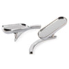 Harley-Davidson Models ABS Rear View Side Mirrors Set