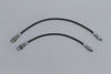 Toyota Land Cruiser (75) Non-ABS, 4" Lift Braided Brake Hose Set (2)