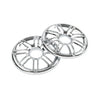 Harley Electra Tri Glide Chrome Rear Speaker Trim Grill Cover (2009-2023)