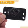 Ford (4F2Z19A706BA) - Compatible with Various Models HVAC Blower Motor Resistor