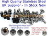 Yamaha TZR 125 R Bolts / Stainless Steel / Fairing & Windscreen (1993–1993)