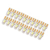 Auto 20 x T10 194 168 W5W COB LED License Plate Dome Map Light Bulbs