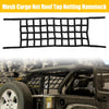 Jeep Wrangler YJ TJ JK JL Cargo Net Mesh Storage Bag (1987-2022)