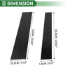 Toyota Tundra (2007-2013) Black 4 Pcs Door Pillar Window Trim