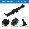 BMW X3 Left Headlight Washer Nozzle (2004-2010)