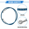 Motorcycle Hydraulic Brake Hose Line Blue 120cm 10mm 0.39in