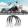 Honda  - 4 x Pcs Motorcycle Turn Signal Cable Adapter Connector